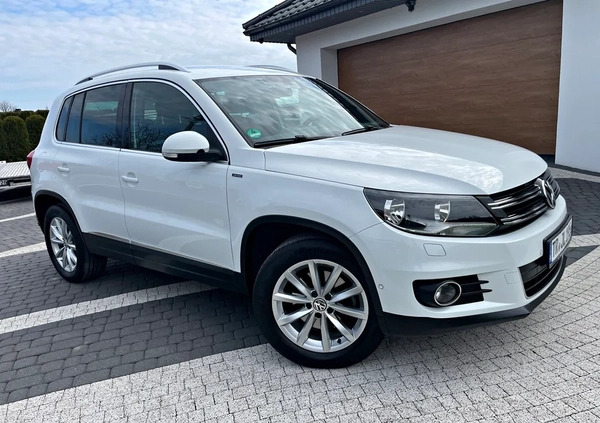 Volkswagen Tiguan cena 45900 przebieg: 192000, rok produkcji 2015 z Przecław małe 436